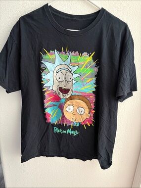 Mens Black Graphic Tee